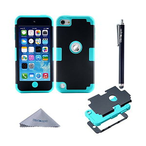 iPod Touch 7 �P�[�X iPod Touch 6/5 �P�[�X �Ռ��z�� �O�d�\�� �S�ʕی� �\�t�g�V���R���{�n�[�hPC ���h�~ �A�C�|�b�g�^�b�` ��7/6/5����Ή� (�O���[���{�u���b�N)