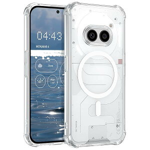 Nothing Phone 2A �P�[�X MagSafe�Ή� �}�O�l�b�g���� �N���A ���C�����X�[�d Nothing Phone 2a �P�[�X��̌^ ���^ �}�b�g�� �����Y�ی� �w��h�~ �ϏՌ�