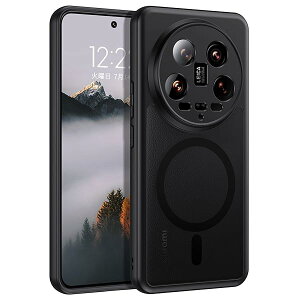 Xiaomi 14 Ultra 5G �P�[�X MagSafe�Ή� �}�O�l�b�g���� �u���b�N ���C�����X�[�d �V���I�~14 Ultra �P�[�X ��̌^ ���^ �}�b�g�� �����Y�ی� �w��h�~ �ϏՌ�
