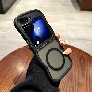 Ή Samsung Galaxy Z Flip 7 FE/Z Flip 6/Z Flip 5 5G p P[X  TPU EF[ufUC X}zP[X NA  lC  P[X MagSafeΉ ^ y ϏՌ g^ o