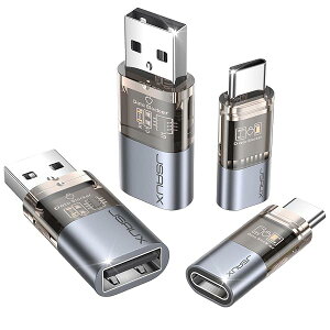 USB�f�[�^�u���b�J�[&USBC�f�[�^�u���b�J�[(4�p�b�N) ���� USB A-A & USBC-USBC �f�[�^�u���b�J�[ �[�d��p �W���[�X�W���b�L���O�h�~ �n�b�L���O���� ���S�ȏ[�d