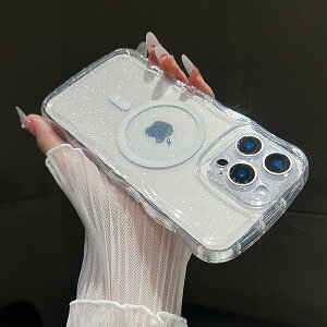 for iPhone 13 Pro Max �P�[�X,MagSafe �Ή�,�N���A �L���L�� �J�[���[ �E�F�[�u �t���[�� �����p ���̎q�p �j���p,iPhone 13 Pro Max �p�X�}�z�P�[�X,����