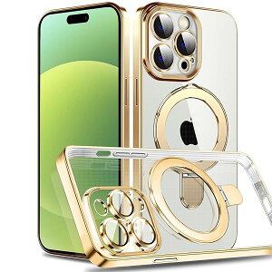 iPhone 16 Pro Max p P[X MagSafeΉ Ot NA bLH Jo[ ԍڃz_[Ή @\ Yی ^y ϏՌ\ _炩TPU ACtH16 v}bNX CJo[ N