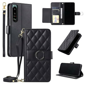 Sony Xperia 5 III �P�[�X �蒠�^ �G�N�X�y���A 5 III ���z�^ �P�[�X ����PU���U�[ ������� Xperia 5 III SO-53B/SOG05�P�[�X �蒠�^ ���̓}���`�J�[�h���[ ���x���g�A�΂ߌ��x���g���p �G�N�X�y���A