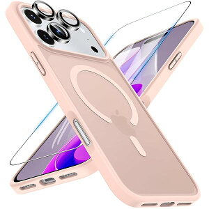 For iPhone 17 Pro Max P[XyMagSafe[dΉzKXtB&JtB ČRMILKi ϏՌ ΂ݖh~ wh~ TPU + PCfiPhone 17 Pro Max 6.9 C`p(sN)