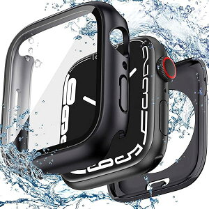 y360xh݌vz For AbvEHb` Jo[ Series 10/9/8/SE2/SE/7/6/5/4 40mm KXtB+PCt[ ̌^ 2 in 1 O̕ی IP68 h apple watch Jo[ Ή ߗ