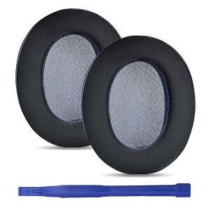 �����C���p�b�h�� Sony WH-XB910N XB910 ���C�����X �m�C�Y �L�����Z�� �w�b�h �t�H���A���p�b�h �N�b�V���� �\�t�g��p�Q���ƒʋC���X���t�@�u���b�N�Ƃ̌݊��� (�u���[)