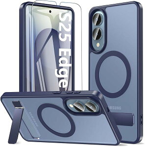 y2025VozGalaxy s25 edge P[X  NA ϏՌ ^ y wh~ ΂ݖh~ CX[dΉ X}zP[X  lC Galaxy s25 edge Jo[ (Cu[)