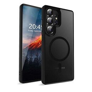 Galaxy S25 Ultra �P�[�X�y�ČRMIL�K�i�EMagSafe�Ή��z�w��h�~ ����~�� ���ϖh�~ ���C�����X�[�d �X�g���b�v�z�[���t�� �M�����N�V�[s25 ultra �P�[�X �ϏՌ� s25 ultra �J�o�[ galaxy s25 ult