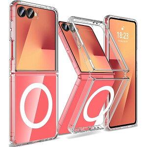 Galaxy Z Flip7 P[X yMagSafeΉz  ϏՌ ΂݂Ȃ galaxyzflip7 P[X ~ wh~ XN[veN^[ }Olbg CX[d }OZ[tΉ Galaxy Z Flip7