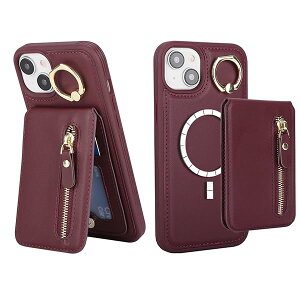 phone14Plus P[X MagSafe Ή iPhone14Plus P[X }OZ[t  Ot ϏՌ J[h[ t@Xi[ CX[dΉi6.7C`Ήj-Cbh