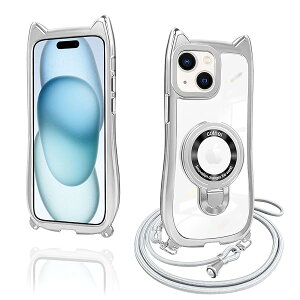 iPhone 14 Plus/iPhone 15 Plus P[X NA Ot L lR~~ TPU MagSafeΉ CX[d iphone 14 plus Jo[  ACtH15 plus }zP[X lbN V_[