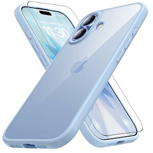 for iPhone17 �p �P�[�X �u���[ �ϏՌ� �K���X�t�B�����t�� �A�C�t�H��17 �p �P�[�X �ČRMIL�K�i �ϋv�� ���΂ݖh�~ �A�C�z��17 �p �X�}�z�P�[�X ���C�����X�[�d�Ή� SGS�F�� �����ق�17�Ή� ������