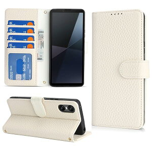 Xperia 10 VI �P�[�X �蒠�^ �J�[�h���[ �G�N�X�y���A10 VI �P�[�X �{�v ��e�� �ϏՌ� �X�^���h�@�\ �Ή� Sony �G�N�X�y���A SO-52E / SOG14 / A402SO / XQ-ES44 �P�[�X �蒠�^ ���U�[ �g�уJ