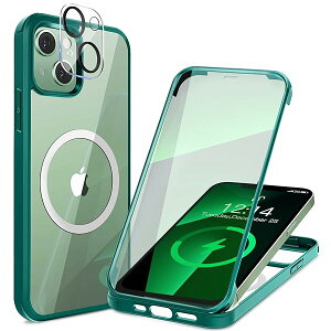 iPhone 13 Mini P[X NA ʋKX Sʕی [MagSafeΉ] [JtC] x̃^b`XN[ }OZ[t CX[dΉ ČRMILKi擾 ϏՌ ACtH 13 Mini