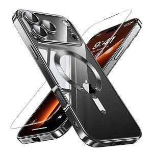 y{̂̐FElCܐFz iPhone 17 Pro p P[X }Olbg MagSafe[dΉ ̌^Yی ςȂ 1XXN[یt ČRMILKi Xgbvz[L phone 17 Pro p P[X 