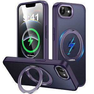 iPhone 16e p P[X MagsafeΉ CX[d 360°]X^h cΉ X}zP[X Phone 16e ČRKi ϏՌ }OZ[t O }Olbg ACtH16e p Jo[up[vv