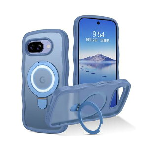 ���[����҂�����9a �P�[�X �E�F�[�u 120°��]�X�^���h Magsafe�Ή� ���C�����X�[�d pixel 9a �\�t�g ���˂��� �}�c�Ɗ� �l�C �؍� �ϏՌ� ���y�� ������� ���΂݂Ȃ� �A�N�X�^������ �X�}�z�P�[g