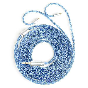 �yKBEAR ST12Plus�z MMCX 3.5mm���P�[�u�� 2���[�g�� 8�{14�c�⃁�b�L Litz 22 AWG�W���Ő��Y 3.5mm�C���z���A�b�v�O���[�h�P�[�u�� �C���t�H�������P�[�u�� SE846/SE535/SE215/SE315/SE