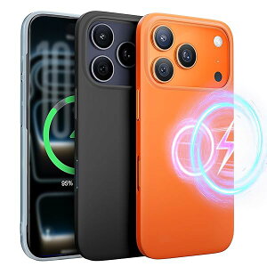 �����^ iPhone 17 Pro Max �p �P�[�X Magsafe�Ή� �}�b�g�� �w��h�~ �C�菝�h�~ �y��PC�f�� ����ی� ���C�����X�[�d�Ή� �X�g���b�v�z�[���t�� �A�C�t�H��17ProMax �g�уJ�o�[ 6.9�C���` for �����ӂ�