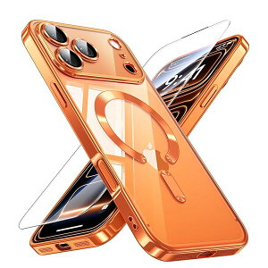 y{̂̐FElCܐFz iPhone 17 Pro p P[X }Olbg MagSafe[dΉ phone17pro P[X ̌^Yی ςȂ 1XXN[یt ČRMILKi Xgbvz[L iphone17pr