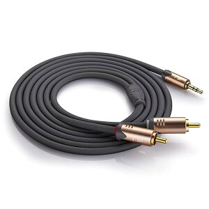 3.5mm XeI~jvO to 2RCA(/) ϊ XeII[fBIP[u bL er X}z ^ubg Q[@ ɑΉ zA_v^[ (3m)