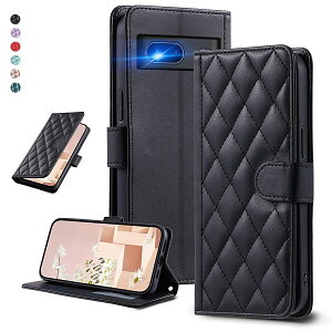 UnivoColors Google Pixel 7 �L���e�B�O���U�[�� �蒠�^�P�[�X �G���K���g ����PU �}�O�l�b�g�J�� �J�[�h���[�@�\ �X�^���h�@�\ �t���S�ʕی� �����Y�ی� �X�g���b�v�t��(�u���b�N)