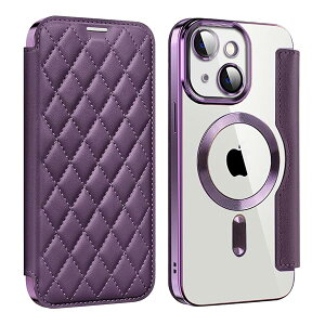 iPhone 15 Plus p P[X 蒠^ MagsafeΉ NA w  LeBO PUU[ X}zP[X J[h[  ؍ lCz^ Jo[ y ACtH15 Plusp 蒠Jo[ P[X