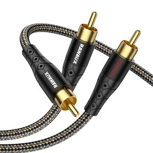 RCA����P�[�u��2M RCA 1�I�X-2�I�X Y�^�I�[�f�B�I�P�[�u�� 24K�����b�L�v���O ���m����-�t�H�m �ԂƔ��̓����X�e���I �A���v�A�n�C�r�W�����e���r�A�X�s�[�J�[�A�z�[���V�A�p