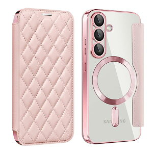 Galaxy S25 p P[X 蒠^ MagsafeΉ NA w  LeBO PUU[ X}zP[X J[h[  ؍ lCz^ Jo[ y Samsung MNV[ S25 p 蒠Jo[ P