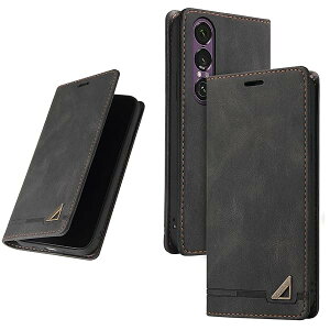 UnivoColors Sony Xperia 1VII(SO-51F/SOG15) 蒠^P[X  X^h@\ J[h[ }Olbg TPU\tgJo[ Sʕی Jی Ռz RFIDubLO  Jo[(ubN