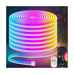 LED�e�[�v���C�g10M �������F �`���[�u�� �ԐڏƖ� IP65�h�� ���P�x �ؒf�\ �l�I�����C�g Bluetooth app&�����R������ ���y���� �e�[�v �p�[�e�B�[DIY�ɓX��/�Ŕ�/�Q�[����/�V��/�I��/�z�[��/����