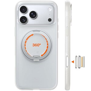 iPhone 17 Pro Max �p�P�[�X �y�J�`�J�`�E���@�\360�x��]�X�^���h�z�����O Ostand O3 Fitness MagSafe�Ή� �ČRMIL�K�i�ϏՌ� �X�^���h �w��h�~ ���ϖh�~ �J�����R���g���[���{�^���t�� �X�g���b�v�z�[