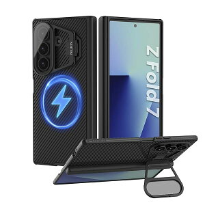 �ymagsafe�Ή��E�����Y�ی�f�U�C���z Galaxy Z fold7�P�[�X �q���W�ی� �ϏՌ� magsafe/MagFit�Ή� �ϏՌ����C�����X�[�d�Ή� �}�O�l�b�g�z�� �M�����N�V�[ Z Fold7 �P�[�X �t�H�[���h7 �J�o�[ ���菝�h