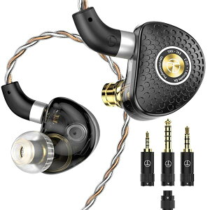 -TA3 �C�����j �n�C���] �C���z�� Knowles BA+2DD �x�����E���R�[�e�B���U���� ���j�^�[�C���z�� 2.5/3.5/4.4mm�������v���O QDC�E�����P�[�u�� �C���[���j�^�[ ���Չ��� IEM �J�i���^ �C���t�H�� �L��