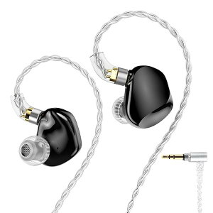 VXpro+ �C���[���j�^�[ �n�C���] �C���z�� 8BA+1DD �n�C�u���b�h�^ ���j�^�[�C���z�� ���Չ��� IEM �C�����j �L�� 3.5mm�W���b�N QDC�E�����P�[�u�� (�u���b�N)