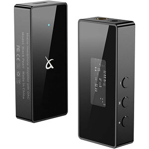 BlackPearl ���^�A���v DAC �X�}�z AMP �y�n�C���]�Ή��z 32bit/384kHz DSD256 �`�b�vCS43131 �C���z���A���v �|�[�^�u�� �w�b�h�z���A���v Type-C �^�C�vC 3.5mm+4.4mm �W���b�N (Bla