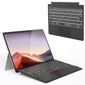 �T�[�t�F�X �v�� �L�[�{�[�h ���C�����X Surface Pro 3/4/5/6/7/7+�Ή� JIS�W�����{��z�� Surface �L�[�{�[�hBluetooth 5.3 �g���b�N�p�b�h�t�� Typ-C�[�d�� �J�o�[���p ���^ �y�� ���{��戵������