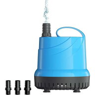 水中ポンプ 100v 底部入水式 循環ポンプ 最大吐出量1500L/h 揚程15m 40W 省エネ 低騒音 水槽ウォー