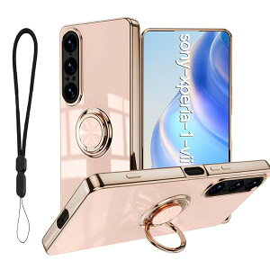�yKSK�zSony Xperia 1 VII SO-51F SOG15�P�[�X �����O�t�� �X�}�z�P�[�X �p �ČRMIL�K�i �ϏՌ� �X�}�z