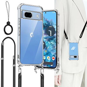 Google Pixel 8a �P�[�X �s�N�Z��8A �J�o�[ �V�����_�[ �X�g���b�v2���t�� �R�t�� ��|�� ������
