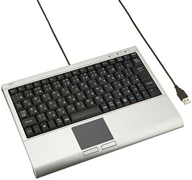 サンワサプライ タッチパッド付キーボード SKB-TP01SVN