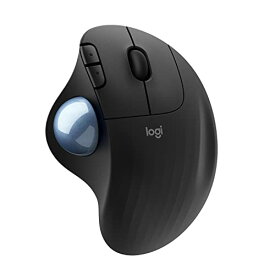 ロジクール ワイヤレスマウス トラックボール 無線 M575S Bluetooth Unifying 5ボタン トラックボールマウス ワイヤレス マウス windows mac iPad 電池寿命最大24ケ月 M575 ブラック 国内正規品