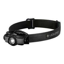 Ledlenser(レッドレンザー) 防水機能付 MH5 ブラック/グレー LEDヘッドライト 登山 USB充電式 日本正規品
