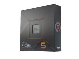 AMD Ryzen 5 7600X Box coolerなし 6コア12スレッド / 4.7GHz(Boost5.3GHz) 105W 100-100000593WOF 三年保証 並行輸入品