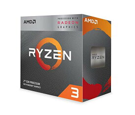 AMD Ryzen 3 3200G with Wraith Stealth cooler 3.6GHz 4コア / 4スレッド 65W YD3200C5FHBOX 三年保証 並行輸入品