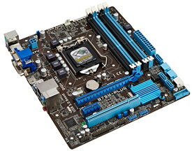 ASUSTek社製 Intel B75 Expressチップセット搭載 mATXマザーボード B75M- PLUS