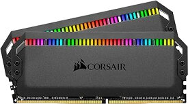 CORSAIR DDR4-3600MHz デスクトップPC用 メモリ DOMINATOR PLATINUMシリーズ 32GB 16GB 2枚 CMT32GX4M2Z3600C18