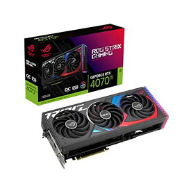 ASUS NVIDIA GeForce RTX 4070 Ti 搭載 ビデオカード OC edition 12GB GDDR6X / ROG-STRIX-RTX4070TI-O12G-GAMING 国内正規代理店品