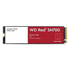 ウエスタンデジタル (ウエスタンデジタル) 250GB WD Red SN700 NVMe 内蔵ソリッドステートドライブ SSD NASデバイス用 - Gen3 PCIe M.2 2280 最大3,100MB/s - WDS250G1R0C